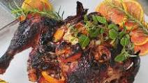 Orange Honey Glazed Roasted Chicken Orange Honey Glazed Roasted Chicken