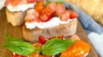 Burrata Bruschetta Burrata Bruschetta