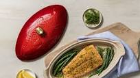Lemon Dill Salmon with Sesame Green Beans Lemon Dill Salmon with Sesame Green Beans