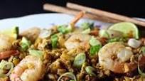 Fried Cauliflower Rice & Shrimp Fried Cauliflower Rice & Shrimp