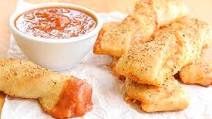 Twisted Pizza Breadsticks Recipe Twisted Pizza Breadsticks Recipe