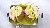 Hummus and Turkey Sandwiches Hummus and Turkey Sandwiches