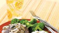 Ground Sirloin with Mushroom Cream Sauce Ground Sirloin with Mushroom Cream Sauce