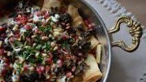 Middle Eastern Style Beef & Eggplant with Yogurt-Tahini Sauce Middle Eastern Style Beef & Eggplant with Yogurt-Tahini Sauce
