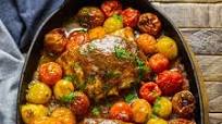 Blackened Salmon with Roasted Tomatoes Blackened Salmon with Roasted Tomatoes
