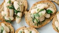 Rosemary Marinated White Bean Bruschetta Rosemary Marinated White Bean Bruschetta