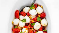 Roasted Tomato Caprese Salad Roasted Tomato Caprese Salad