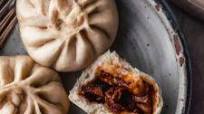 Vegan Steamed Pork Buns / Char Siu Bao Vegan Steamed Pork Buns / Char Siu Bao