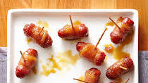 Bacon-Wrapped Smokies Bacon-Wrapped Smokies