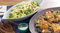 Panko-Crusted Mustard Salmon with Roasted Potatoes & Waldorf-Style Salad Panko-Crusted Mustard Salmon with Roasted Potatoes & Waldorf-Style Salad