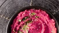 Beet and Dill Hummus Beet and Dill Hummus