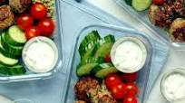 Greek Meatball Mezze Bowls Greek Meatball Mezze Bowls