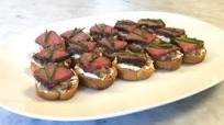 Beef Tenderloin Crostini Beef Tenderloin Crostini