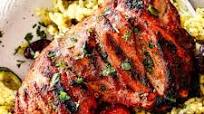 Tandoori Chicken with Cilantro Yogurt Sauce Tandoori Chicken with Cilantro Yogurt Sauce