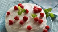 White Sour Cream Layered Cake White Sour Cream Layered Cake