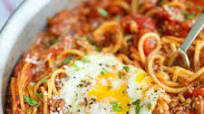 One Pot Spaghetti and Eggs One Pot Spaghetti and Eggs