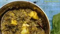 Palak Alu Sabji Palak Alu Sabji