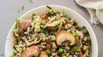 Wild Rice Pilaf with Mushrooms & Pecans Wild Rice Pilaf with Mushrooms & Pecans