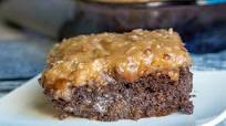 German Chocolate Poke Cake German Chocolate Poke Cake