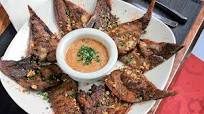 Inihaw Na Liempo With Peanut-Bagoong Dipping Sauce Inihaw Na Liempo With Peanut-Bagoong Dipping Sauce