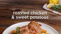 One-pan Roasted Chicken And Sweet Potatoes Recipe by Tasty One-pan Roasted Chicken And Sweet Potatoes Recipe by Tasty