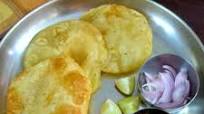 Aloo ki Poori, Kala Chana Curry Aloo ki Poori, Kala Chana Curry