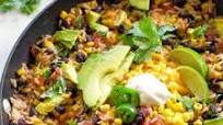 One-pan Spicy Mexican Rice Skillet One-pan Spicy Mexican Rice Skillet