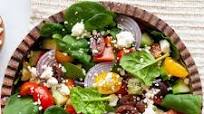 Greek Spinach Salad Greek Spinach Salad