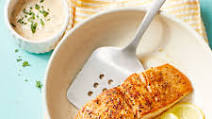 Cajun Salmon with Greek Yogurt Remoulade Cajun Salmon with Greek Yogurt Remoulade
