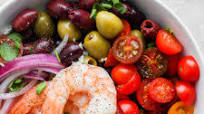 Easy Shrimp Greek Salad Easy Shrimp Greek Salad
