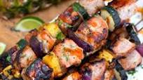 Grilled Pork Skewers Grilled Pork Skewers