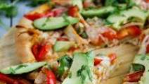Turkey Fajita Pizza Turkey Fajita Pizza