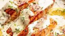 How To Cook Salmon with Creamy Garlic Sauce How To Cook Salmon with Creamy Garlic Sauce