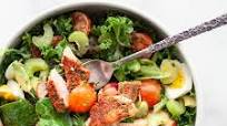 Healthy Blackened Salmon Salad Healthy Blackened Salmon Salad