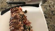 MEDITERRANEAN STUFFED PORK TENDERLOIN MEDITERRANEAN STUFFED PORK TENDERLOIN