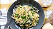 Creamy Mushroom Spaghetti Creamy Mushroom Spaghetti