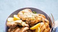 Keto Lemon-Herb Grilled Chicken Thighs Keto Lemon-Herb Grilled Chicken Thighs