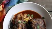 Instant Pot Beef Short Ribs in Spicy Tomato-Peanut Sauce Instant Pot Beef Short Ribs in Spicy Tomato-Peanut Sauce