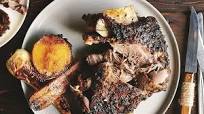 Slow-roasted goat shoulder Slow-roasted goat shoulder