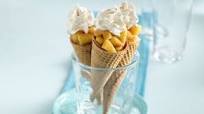 Ooey-Gooey Apple Pie Cones Ooey-Gooey Apple Pie Cones