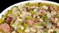 Hoppin' John Black-Eyed Peas with Kielbasa Hoppin' John Black-Eyed Peas with Kielbasa