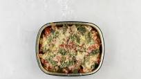 Bruschetta Chicken Penne Pasta Bake easy prep & pan included Bruschetta Chicken Penne Pasta Bake easy prep & pan included