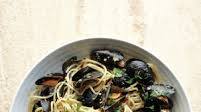 Spaghetti with Mussels, Lemon, and Shallots Spaghetti with Mussels, Lemon, and Shallots