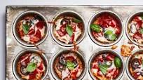 Mini Cauliflower-Crust Pizzas Mini Cauliflower-Crust Pizzas