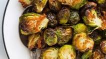 Crispy Air Fryer Garlic Parmesan Brussel Sprouts Crispy Air Fryer Garlic Parmesan Brussel Sprouts
