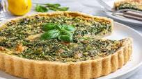 Dairy-Free Salmon Spinach Quiche Dairy-Free Salmon Spinach Quiche