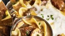 Beef Stroganoff Soup Beef Stroganoff Soup