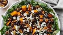 Roasted Pumpkin Salad With Quinoa & Feta Roasted Pumpkin Salad With Quinoa & Feta