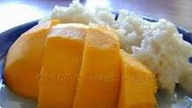 Mango on Sticky Rice - Kow Neuw Mamuang ข้าวเหนียวมะม่วง Mango on Sticky Rice - Kow Neuw Mamuang ข้าวเหนียวมะม่วง