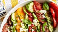Tomato Salad with Lemon-Basil Vinaigrette Tomato Salad with Lemon-Basil Vinaigrette